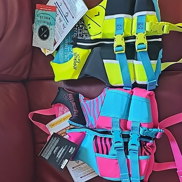 Other - Hyperlite Child Life Vest- Blue/Yellow/Black| Size: 33lb-55lb  New With …